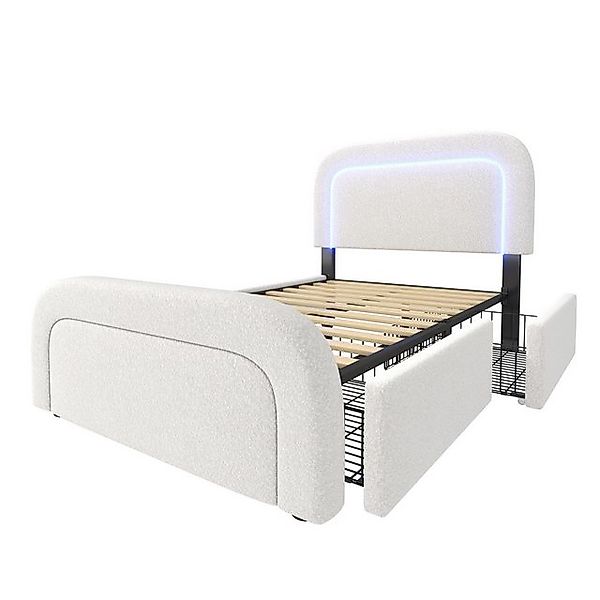 Gotagee Polsterbett Einzelbett Multifunktionsbett Jugendbett 90 x 200 cm fl günstig online kaufen
