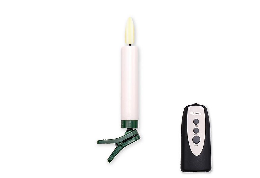 Gartenpirat LED-Christbaumkerzen 25 kabellose LED-Kerzen warmweiß Fernbedie günstig online kaufen