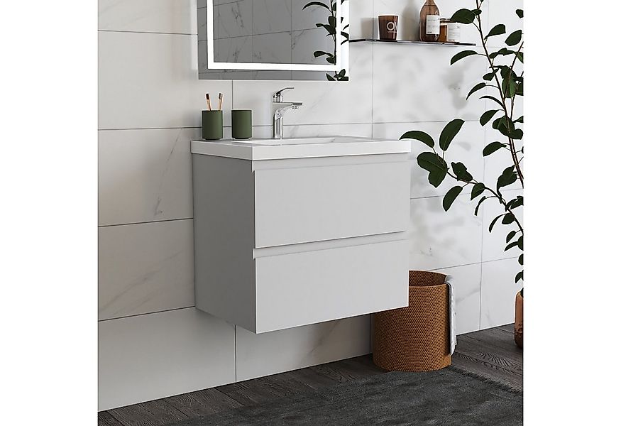 duschspa Waschtisch Waschbecken mit Unterschrank Badschrank Waschplatz Badm günstig online kaufen