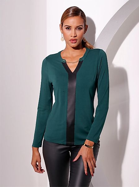 creation L Langarmshirt "Shirt" 1 Stk. tlg. günstig online kaufen