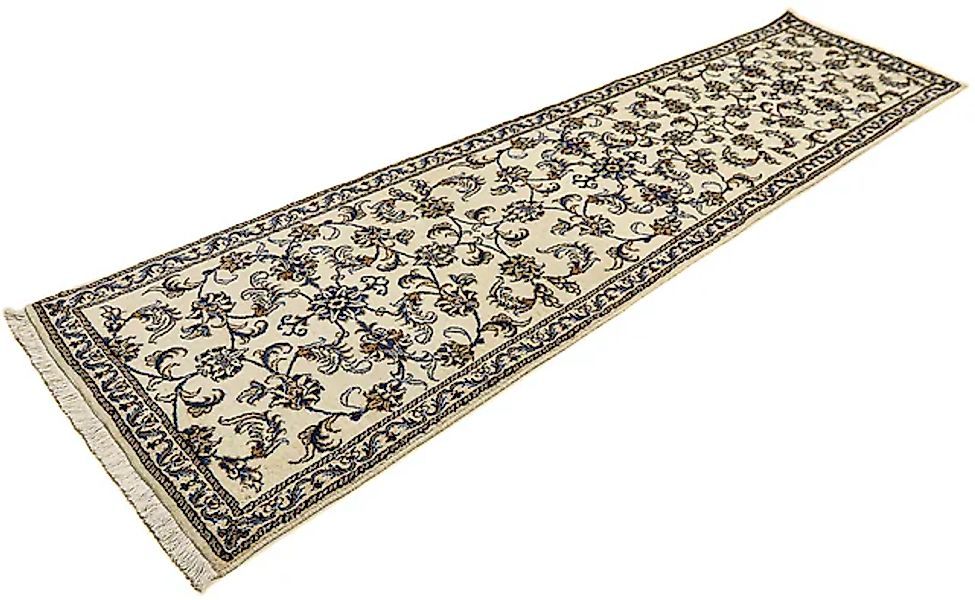 morgenland Orientteppich »Perser - Nain - 284 x 76 cm - beige«, rechteckig, günstig online kaufen