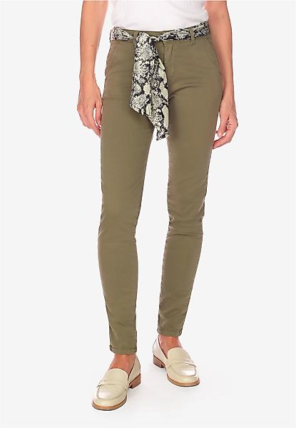 Le Temps Des Cerises Chinohose "DYLI 5" mit paspelierten Gesäßtaschen günstig online kaufen