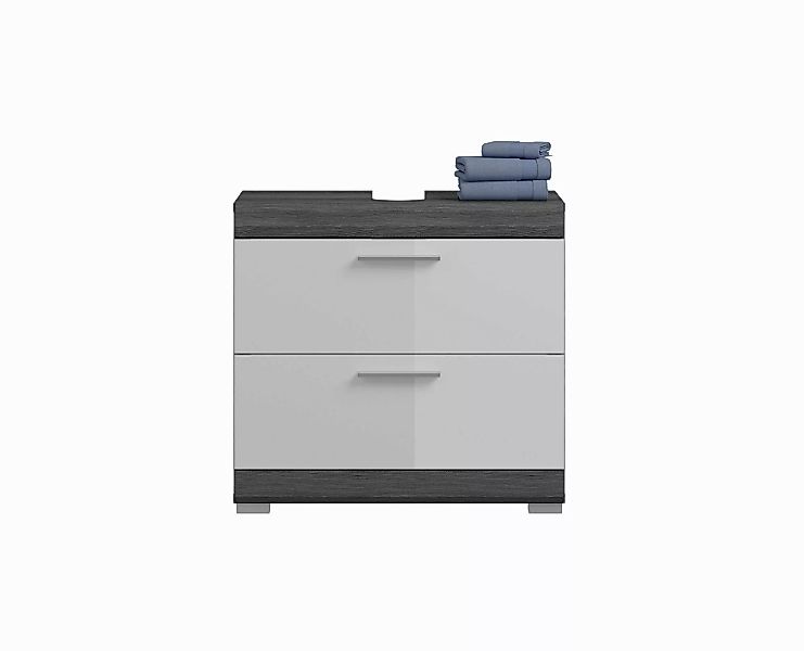 furnling Waschbeckenunterschrank Scott 2 Schubladen, Badmöbel, günstig online kaufen