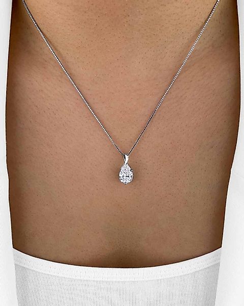 DANIEL CLIFFORD Kette mit Anhänger 'Violette' günstig online kaufen