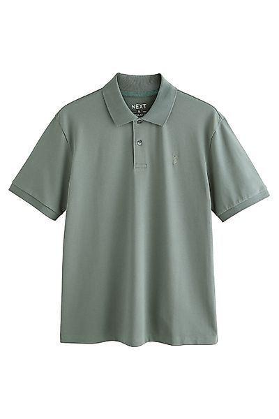 Next Poloshirt Regular Fit kurzärmeliges Pikee-Poloshirt günstig online kaufen