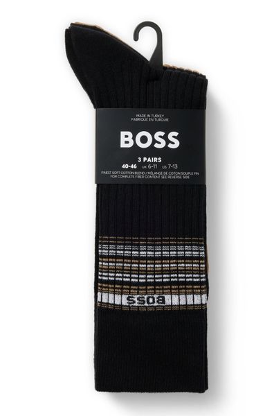 BOSS Freizeitsocken 3P RS Rib Stripe günstig online kaufen
