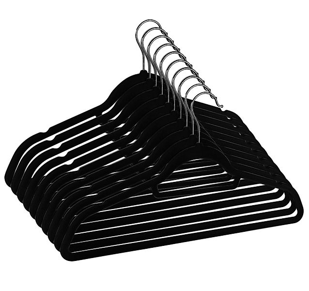 ElitVita Kleiderbügel 50 Stück Samt Kleiderbügel günstig online kaufen