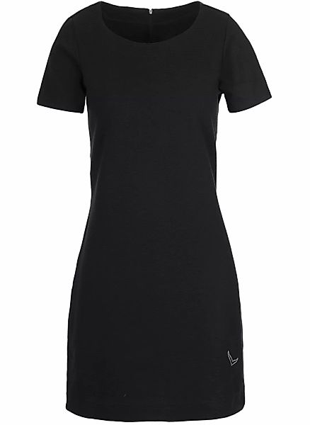 Trigema Jerseykleid "TRIGEMA Halbarm Kleid mit Kristallsteinen", (1 tlg.) günstig online kaufen