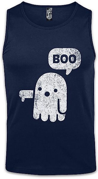 Urban Backwoods Tanktop Boo II Ärmelloses T-Shirt Spectre Fun Geist Ghost G günstig online kaufen