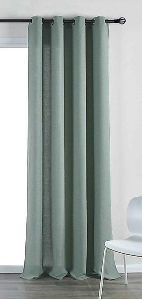 Gardinenbox Gardine (1 St), Ösen, verdunkelnd, »Essen« Cationic Raffhalter günstig online kaufen