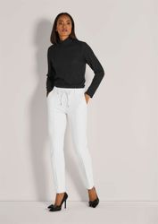 MADELEINE Stoffhose Stretchhose mit Tunnelzug Gerade, günstig online kaufen