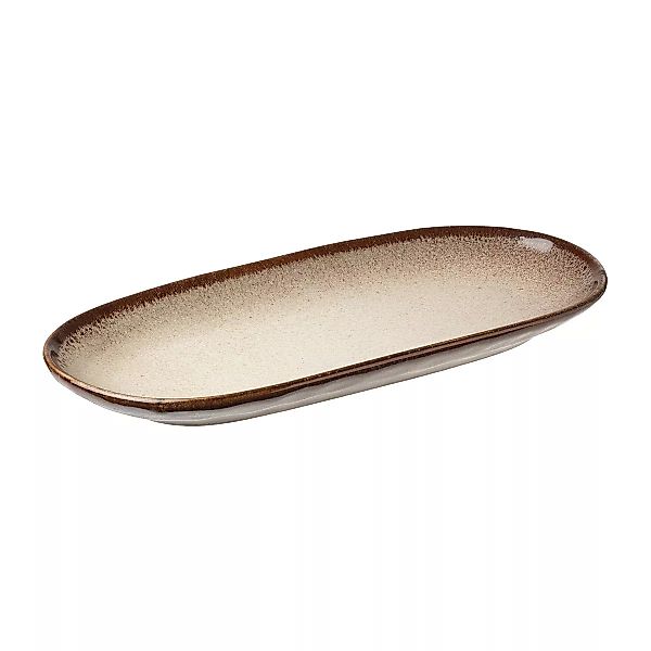 Søholm Sonja Teller oval 12,3 x 25,5cm Brown günstig online kaufen