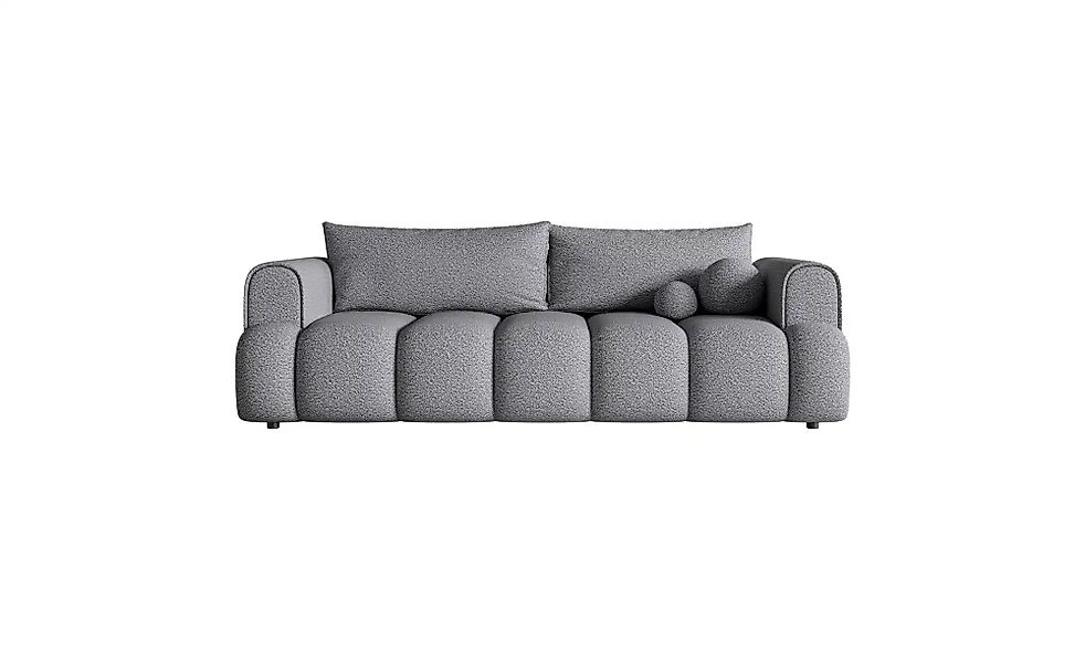 Selsey Schlafsofa   Dandelino ¦ grau ¦ Maße (cm): B: 250 H: 90 Polstermöbel günstig online kaufen