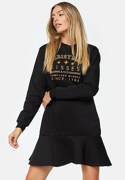 Threadbare Jerseykleid THB Kisses Xmas Sweater Dress in tollem Weihnachts-D günstig online kaufen
