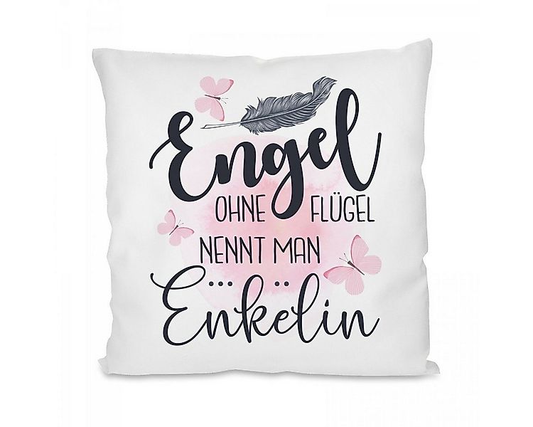 Herzbotschaft Dekokissen Kissen mit einseitigem Motiv Engel ohne Flügel nen günstig online kaufen