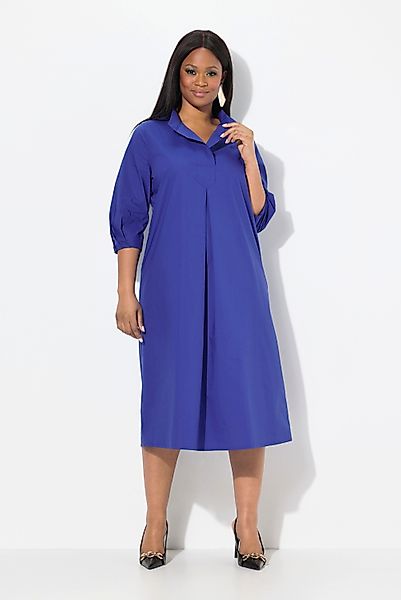Ulla Popken Midikleid Midikleid Papertouch A-Linie günstig online kaufen