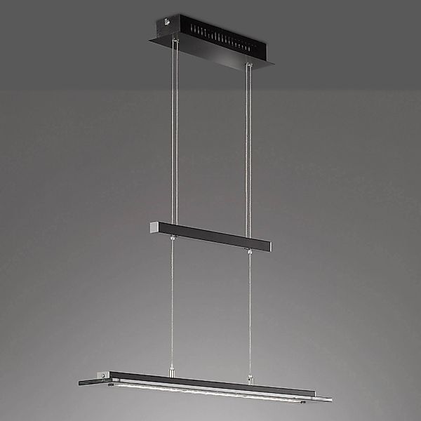 LED-Hängeleuchte Tenso TW mit Dimmer, schwarz 88cm günstig online kaufen