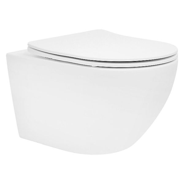 LuxeBath Tiefspül-WC Spülrandloses Hänge WC Keramik günstig online kaufen