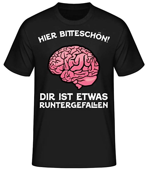 Bitteschön Gehirn Runtergefallen · Männer Basic T-Shirt günstig online kaufen