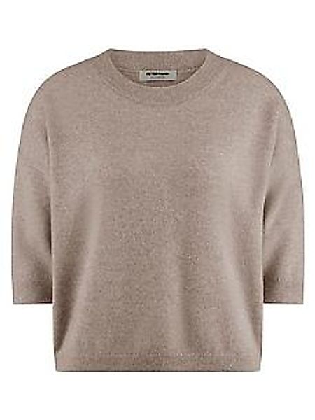 Rundhals-Pullover Peter Hahn beige günstig online kaufen