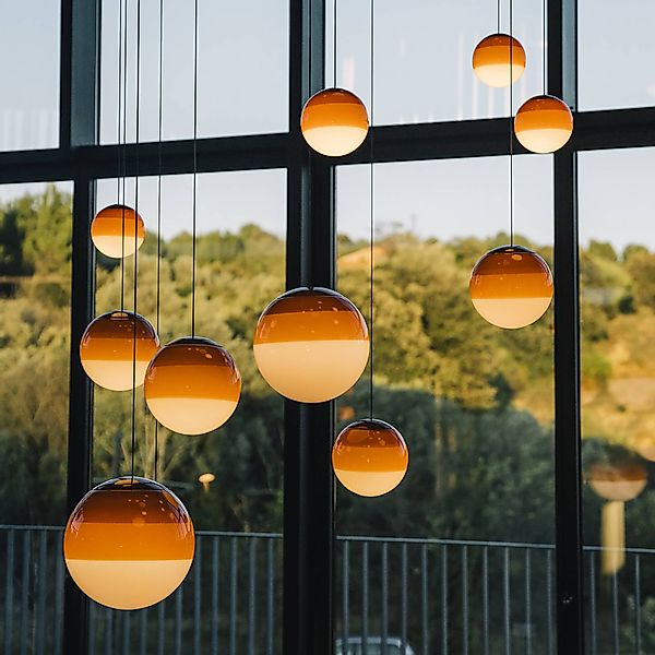 MARSET LED-Hängelampe Dipping Light Ø 13 cm orange günstig online kaufen