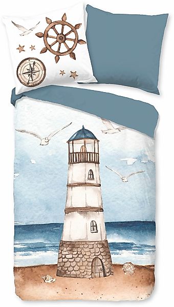 good morning Wendebettwäsche "Berlin" 2 Stk. tlg. 100% Baumwolle, Renforcé, günstig online kaufen