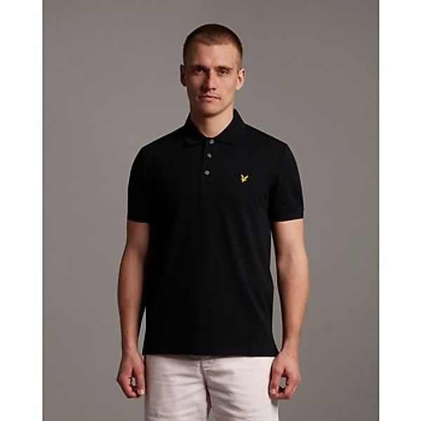 Lyle & Scott  T-Shirts & Poloshirts SP400VOG POLO SHIRT-Z865 JET BLACK günstig online kaufen