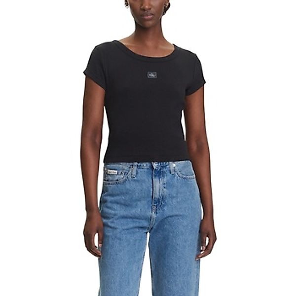 Calvin Klein Jeans  T-Shirt A- WOVEN LABEL 2X2 R LV047C200G günstig online kaufen