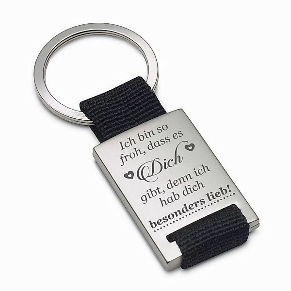 Lieblingsmensch Schlüsselanhänger Ich bin so froh, günstig online kaufen
