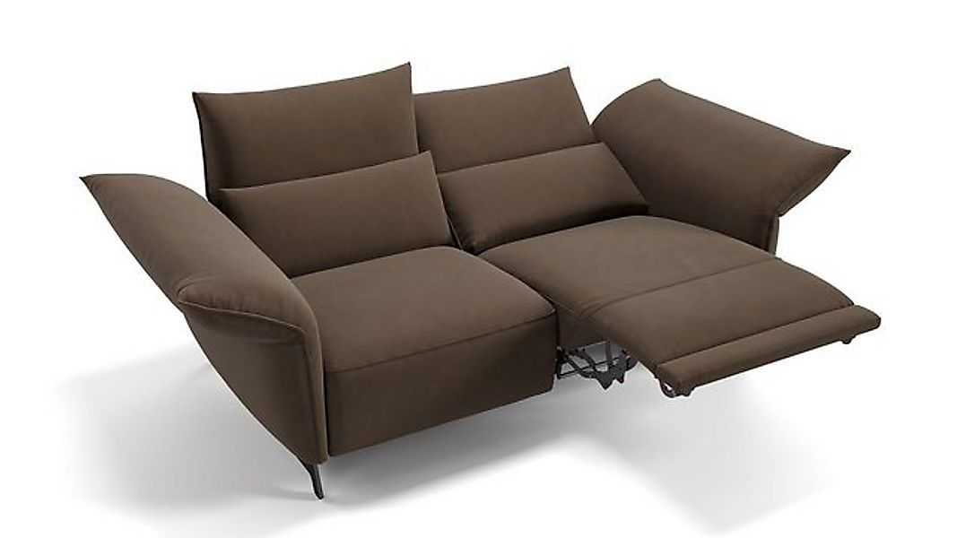 Sofanella 2-Sitzer Stoff CUNEO, Relaxsofa, Designsofa, Designer Couch, Ital günstig online kaufen