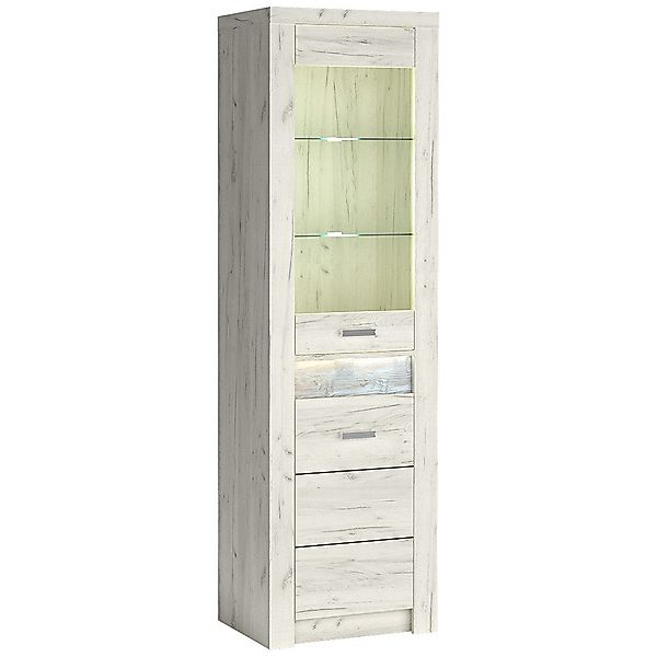 Lomadox Vitrine INGENIO-161 Standvitrine Hochschrank mit günstig online kaufen