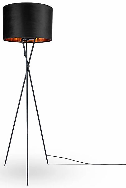 Paco Home Stehlampe »Kate uni Color«, Leuchtmittel E27   ohne Leuchtmittel, günstig online kaufen