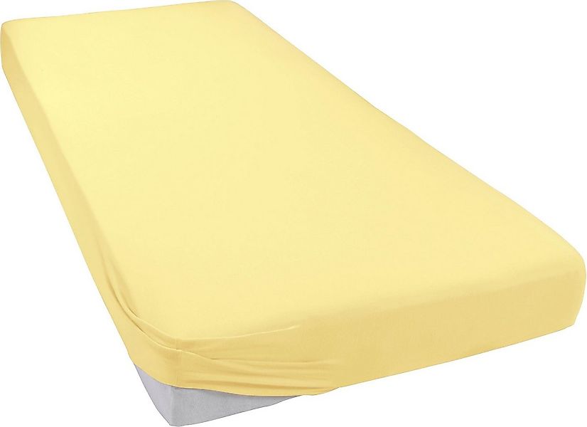 Irisette Spannbettlaken Jupiter 8, Mako-Jersey, Gummizug: rundum, (1 Stück) günstig online kaufen