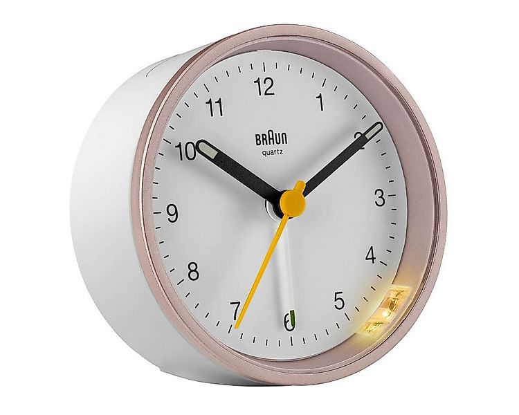 Braun Wecker BC 12 PW Quarzwecker pink-weiß günstig online kaufen
