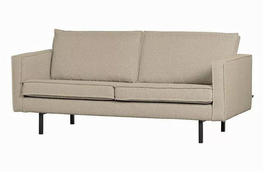 BePureHome Sofa Sofa Rodeo 2,5 Sitzer aus Boucle-Stoff, Beige günstig online kaufen