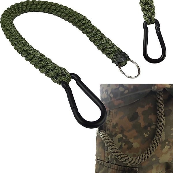 BWuM Schlüsselanhänger Bundeswehr Schlüsselband geflochten mit günstig online kaufen