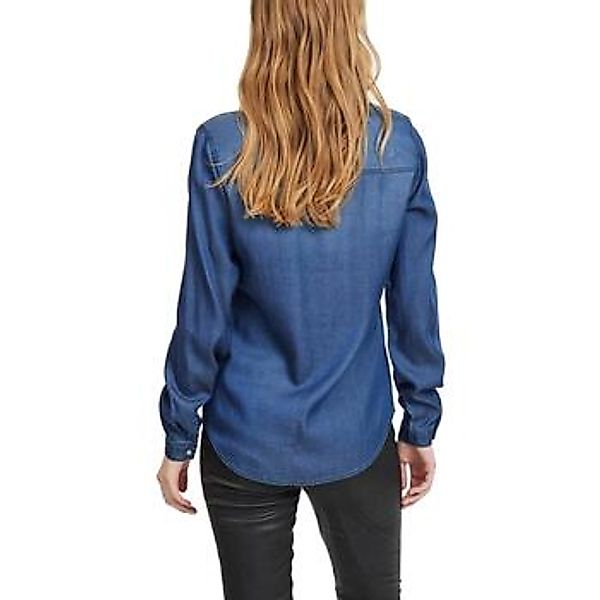 Vila Jeansbluse VIBISTA in leichter Used-Waschung günstig online kaufen