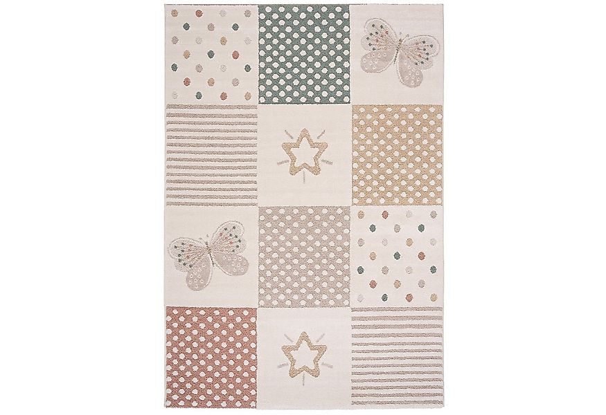 Pergamon Kinderteppich Kinder Teppich Happy Kids, Rechteckig, Höhe: 11 mm günstig online kaufen