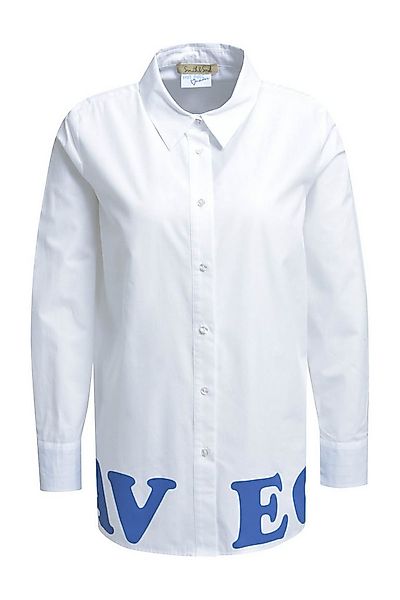 Smith & Soul Hemdbluse mit Statement-Schriftzug am Saum günstig online kaufen