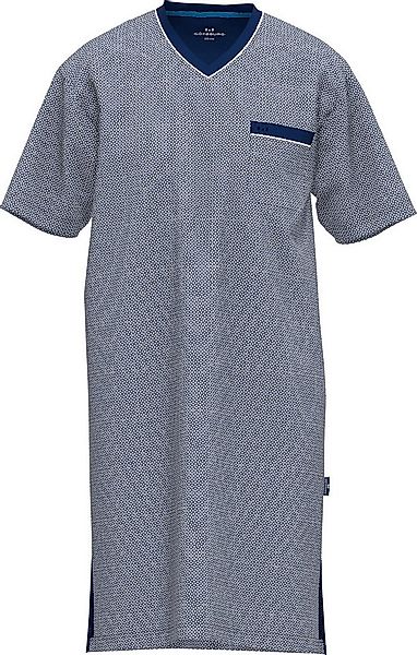 GÖTZBURG Nachthemd Herren-Nachthemd Single-Jersey gemustert günstig online kaufen