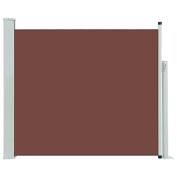 furnicato Ausziehbare Seitenmarkise 100x300 cm Braun günstig online kaufen