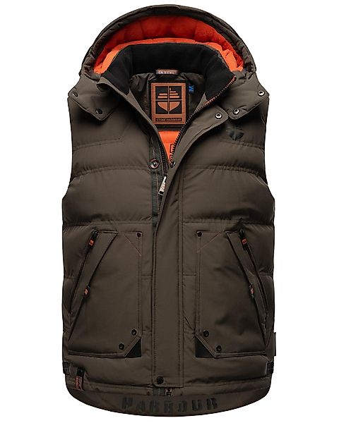Stone Harbour Steppweste "Egoor" Sportliche Outdoorweste mit abnehmbarer Ka günstig online kaufen