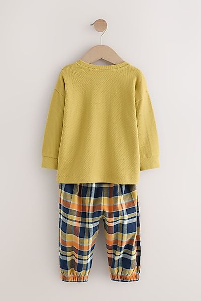 Next Pyjama Gewebte Schlafanzughose mit Karomuster, günstig online kaufen