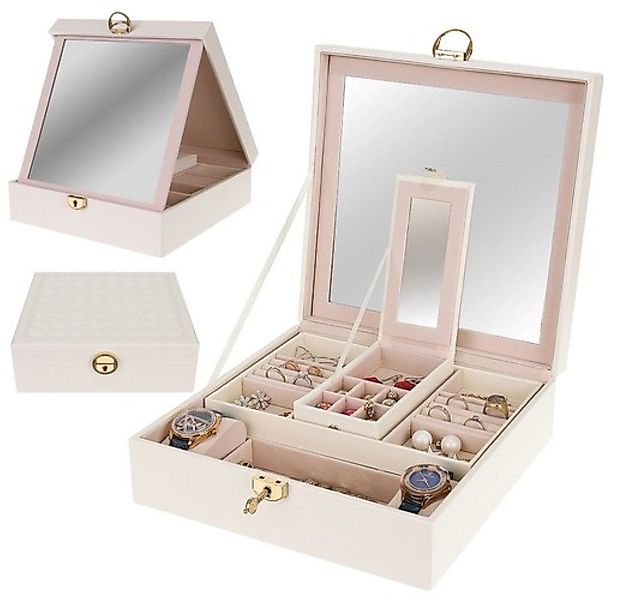 Beautylushh Schmuckkasten Schmucketui Schmuckschatulle Eleganz Funktionalit günstig online kaufen