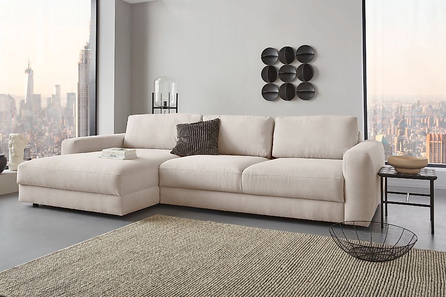Places of Style Ecksofa »Bloomfield, elegant, viel Platz, Mega Couch, Breit günstig online kaufen