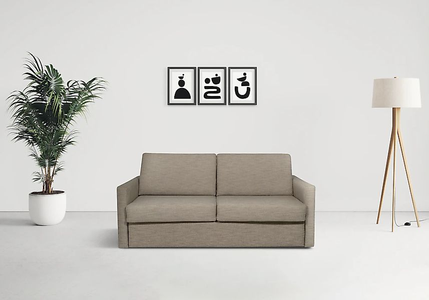 Home affaire Schlafsofa "Goldpoint 162 cm, Dauerschläfer, Liegefläche 120/2 günstig online kaufen