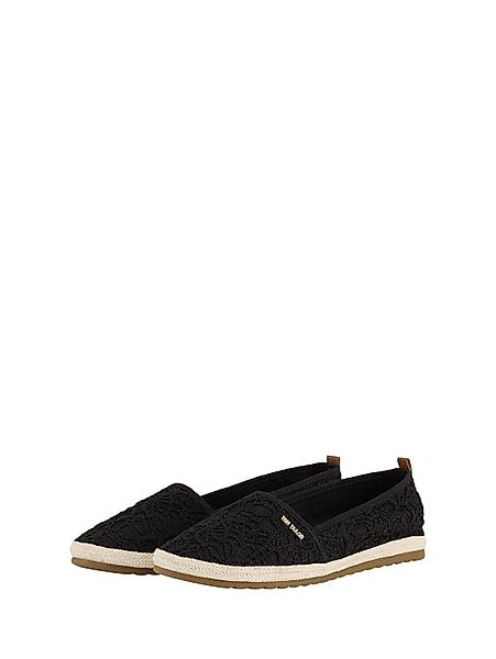TOM TAILOR Flache Espadrilles mit Blumenstickerei günstig online kaufen