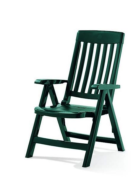 Sieger Gartenmöbel Klappstuhl in Smaragdgrün, Vollkunststoff günstig online kaufen