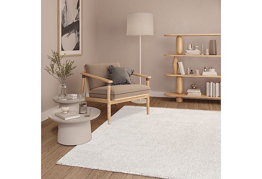 Tapiso Teppich AGRA, rechteckig, Höhe: 10 mm, Wohnzimmer, Schlafzimmer, Fra günstig online kaufen