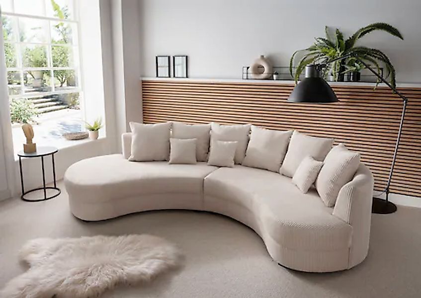 INOSIGN Ecksofa »Limoncello organische Formensprache, OTTOs Choice, L-Form« günstig online kaufen